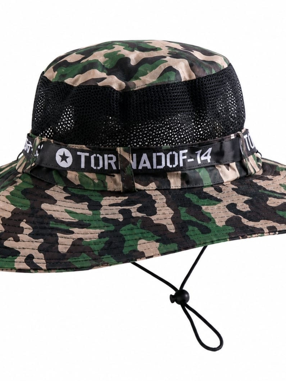 TornadoF-14 Camouflage Boonie Hat - Green Camo